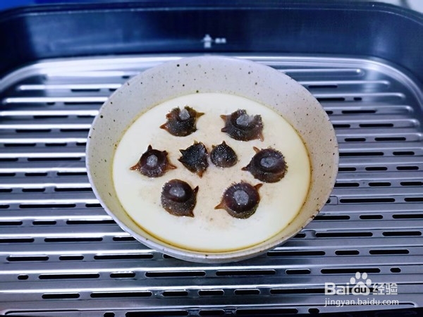 海参蒸蛋羹的做法