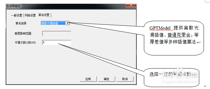 GPTModel如何利用散点或井点分层建立构造面模型