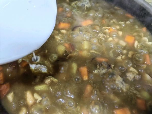 兔兔椰香咖喱鸡饭