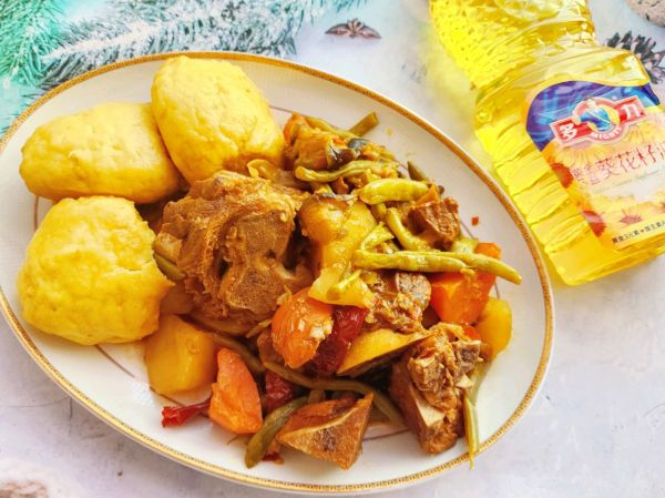 排骨炖豆角乱炖