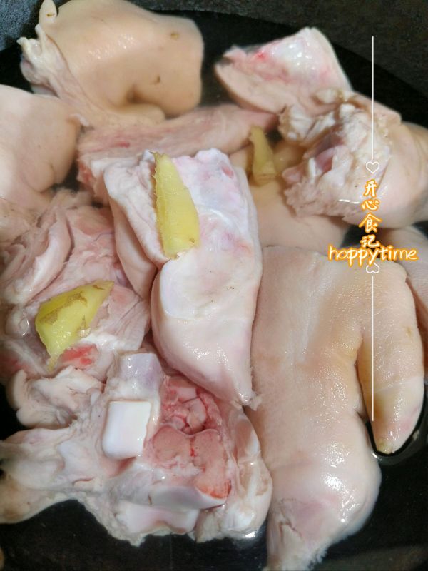 香糯花生焖猪蹄