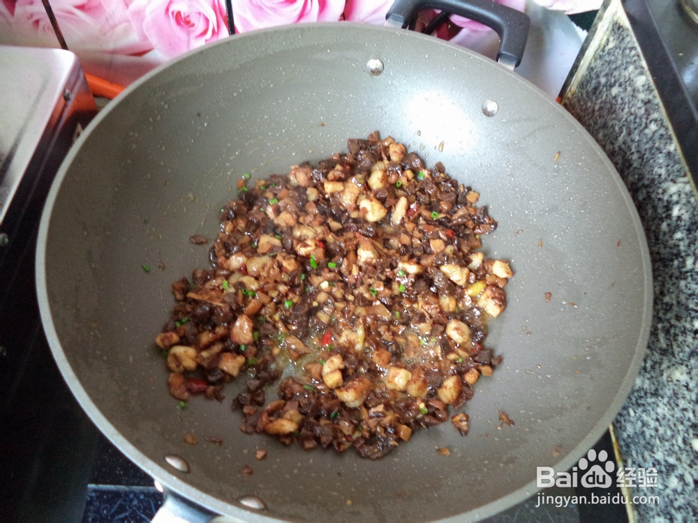 五花肉炒苗家私房菜