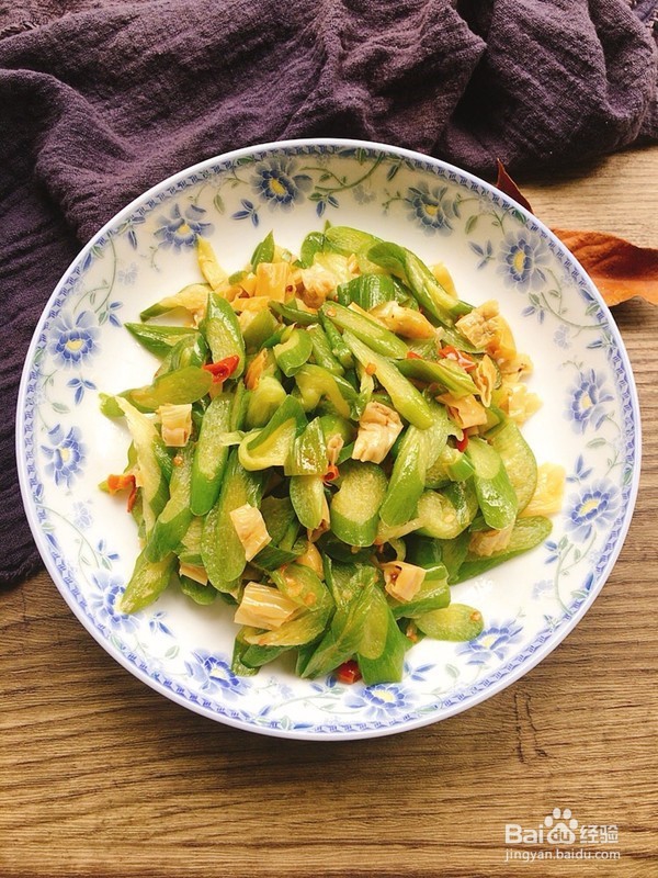 辣炒广荷的做法