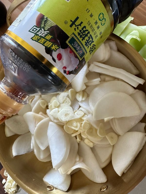 捞汁糖醋爽口萝卜