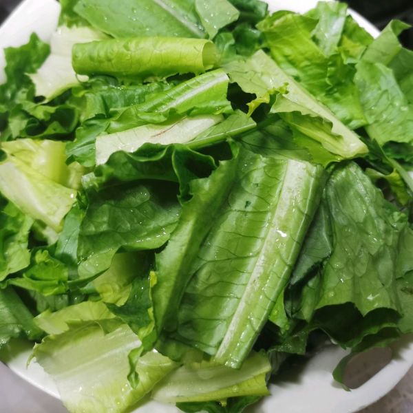 家常炝炒油麦菜