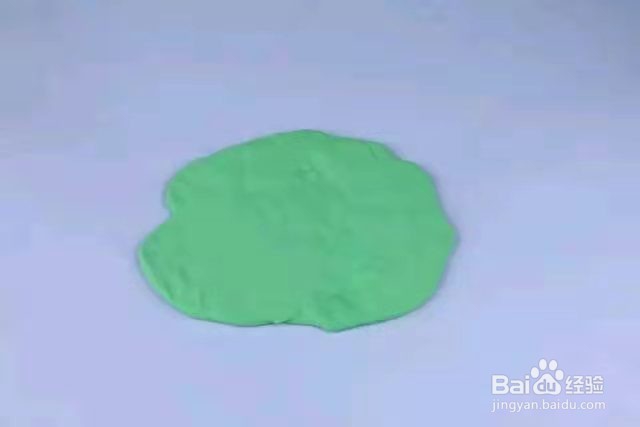 用粘土做小院草地