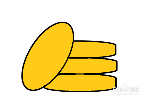 美食简笔画教程之芝麻饼怎么画?