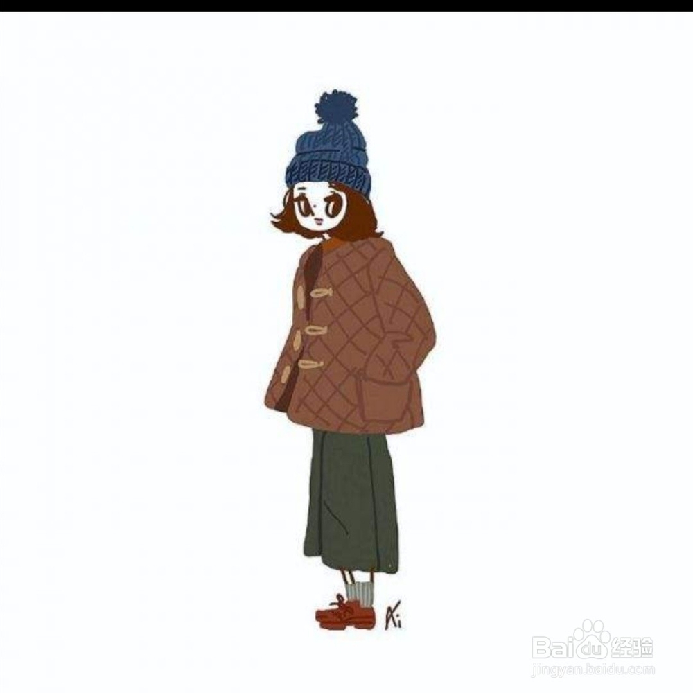 适合冬天女生的穿搭