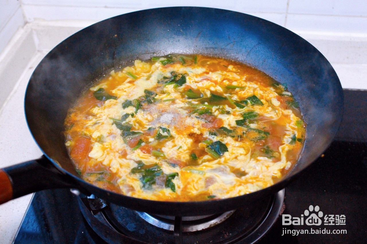 鲜嫩多汁西红柿玉米疙瘩汤的做法