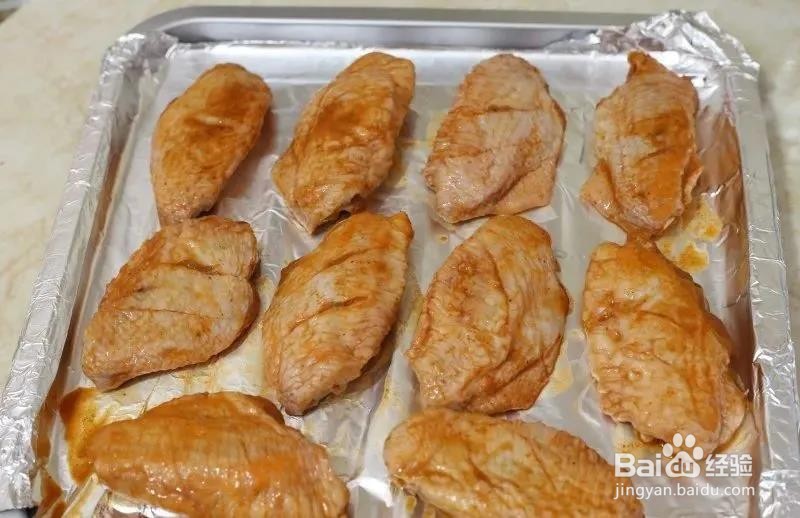 家庭版奥尔良烤鸡翅的做法