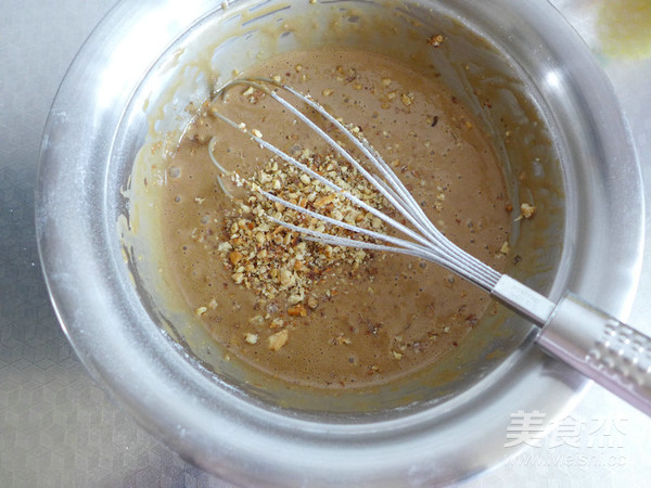 咖啡核桃戚风蛋糕