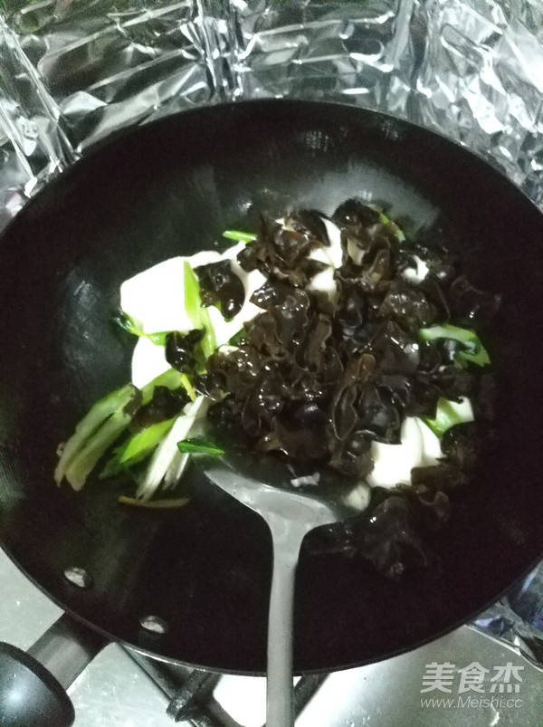 西芹木耳炒山药