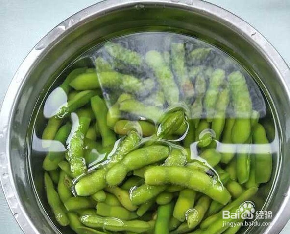 五香毛豆的做法