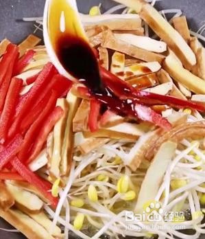豆芽炒香干的简单做法