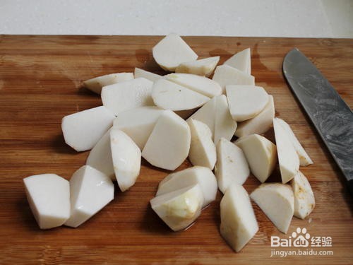 电饭锅炖菜——芋头炖牛腩
