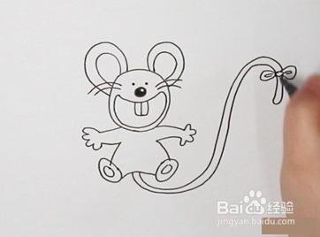 小老鼠简笔画