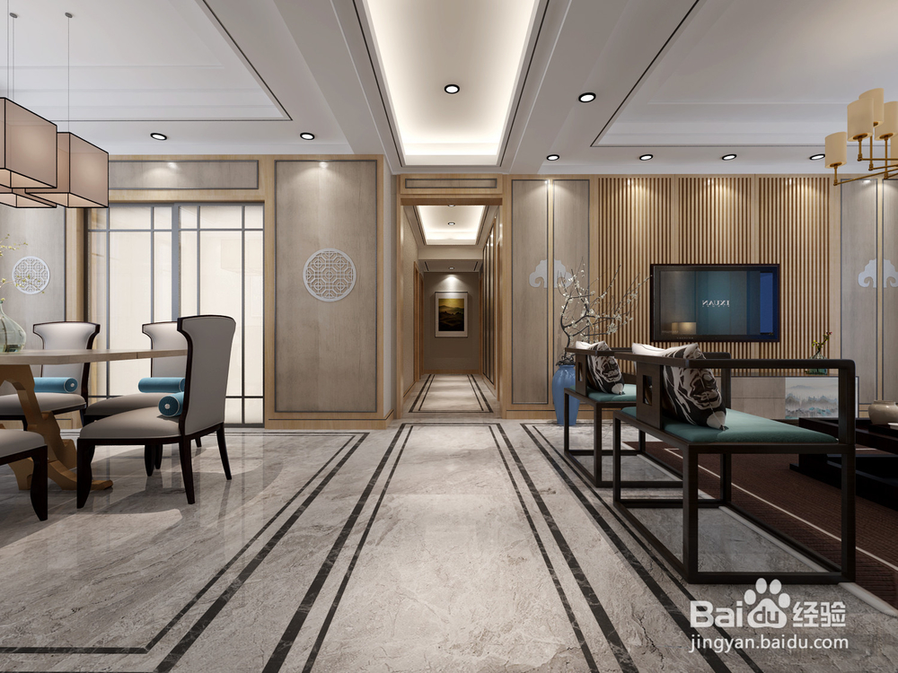 广视花园装修案例效果图