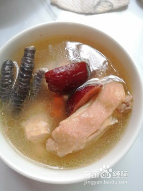 补气血的田七鸡汤