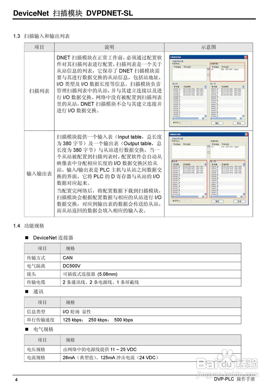 台达DVPDNET-SL DeviceNet扫描模组操作说明书:[1]