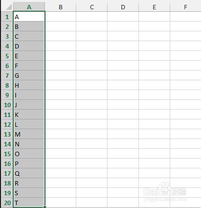 Excel2013：[31]快速填充26个英文字母