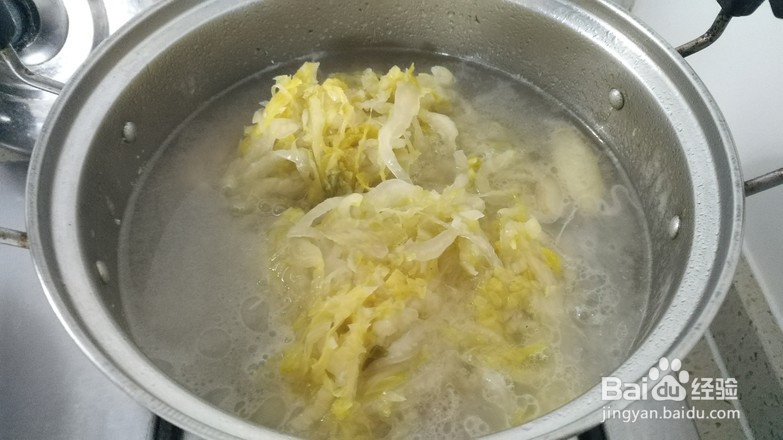 酸菜排骨的制作方法
