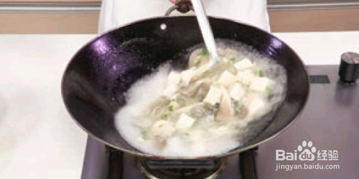 平菇豆腐汤的做法#初冬怎么吃#