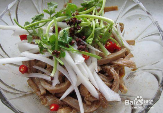 怎么做全家人都爱吃的红油牛肚