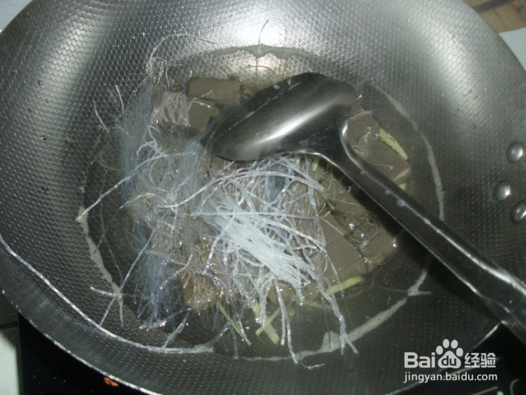 #初冬怎么吃#羊血粉丝汤