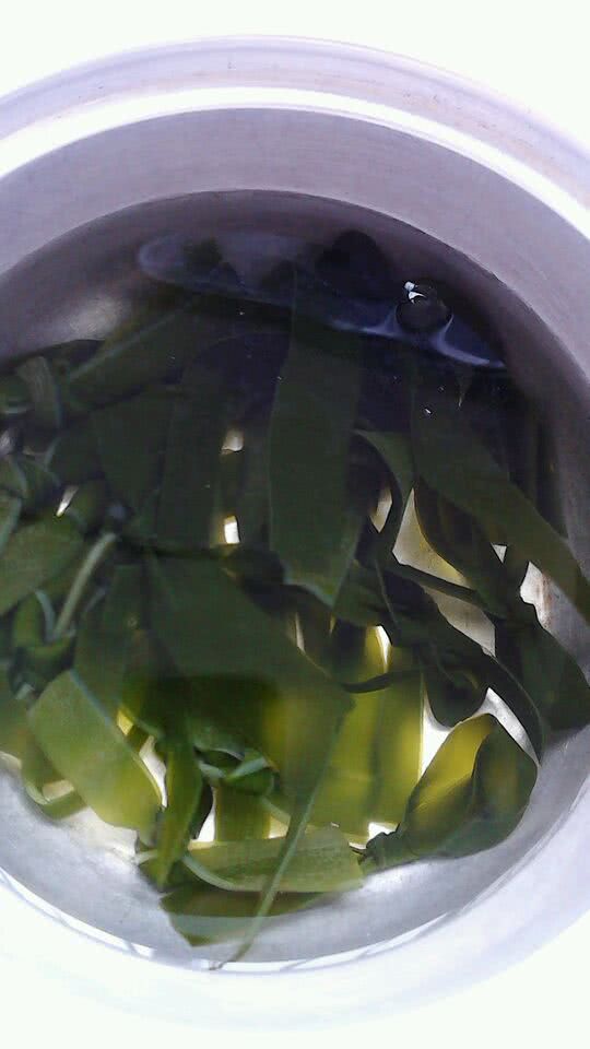 茭白咸菜胡萝卜炒海带