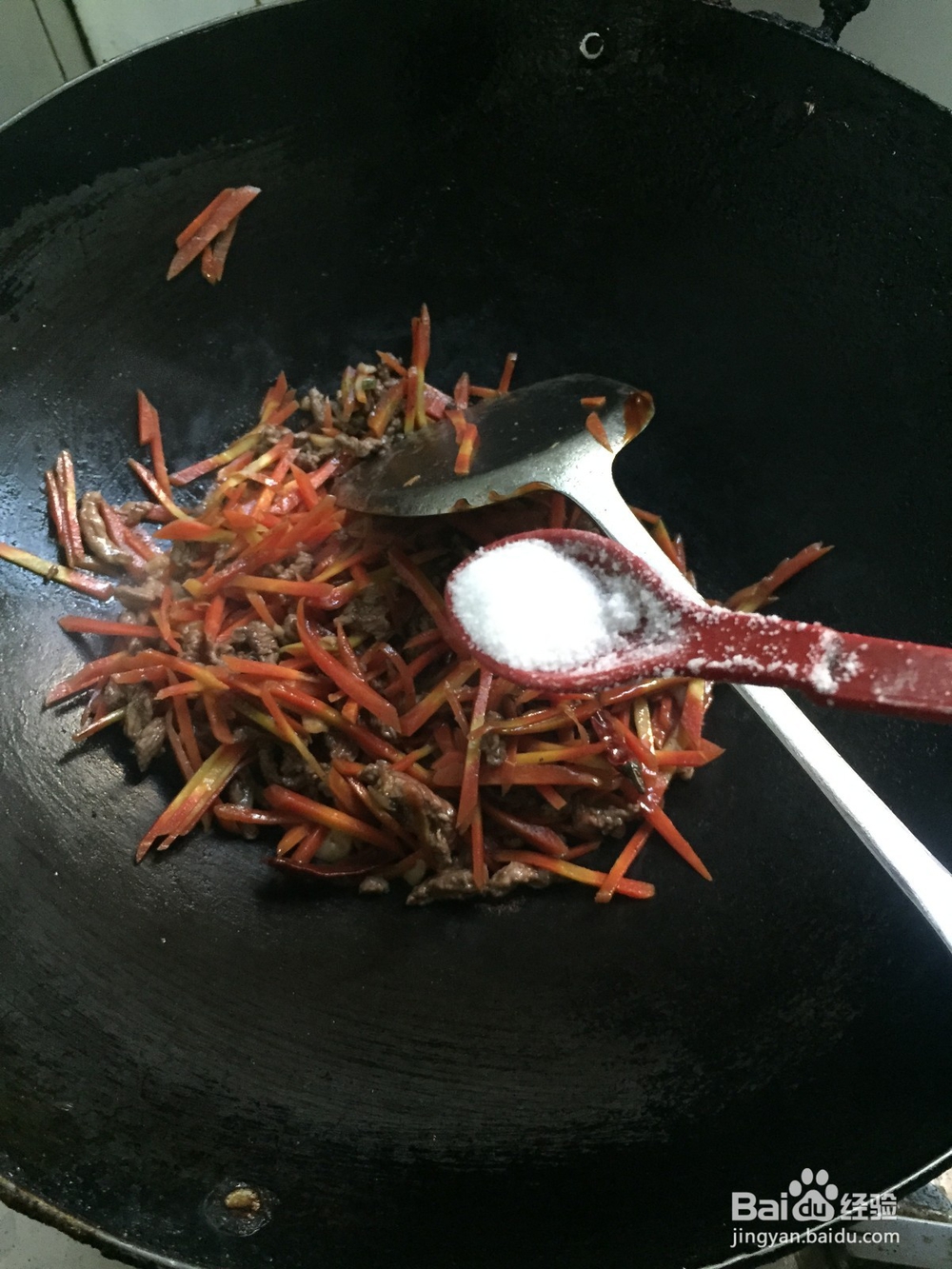 怎样炒牛肉丝好吃.