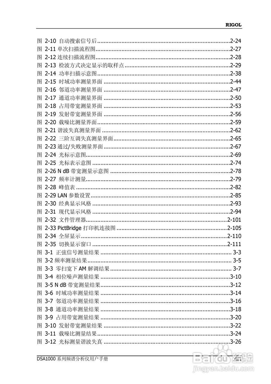 DSA1020频谱分析仪使用说明书:[2]