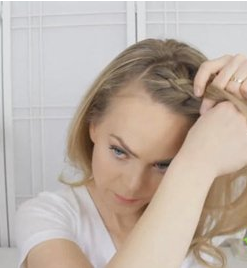 浪漫心动的盘发