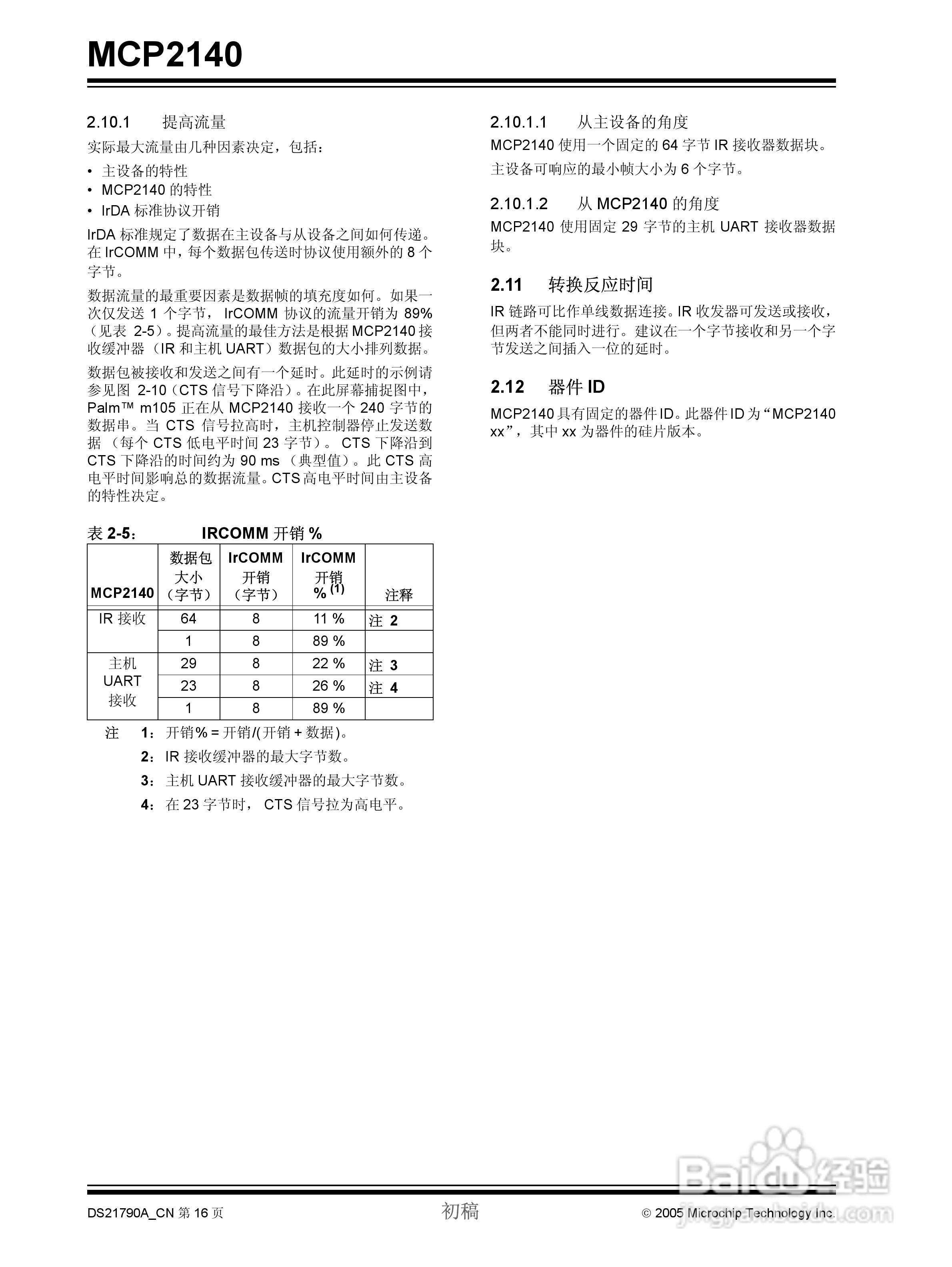 MICROCHIP MCP2140控制器说明书:[2]