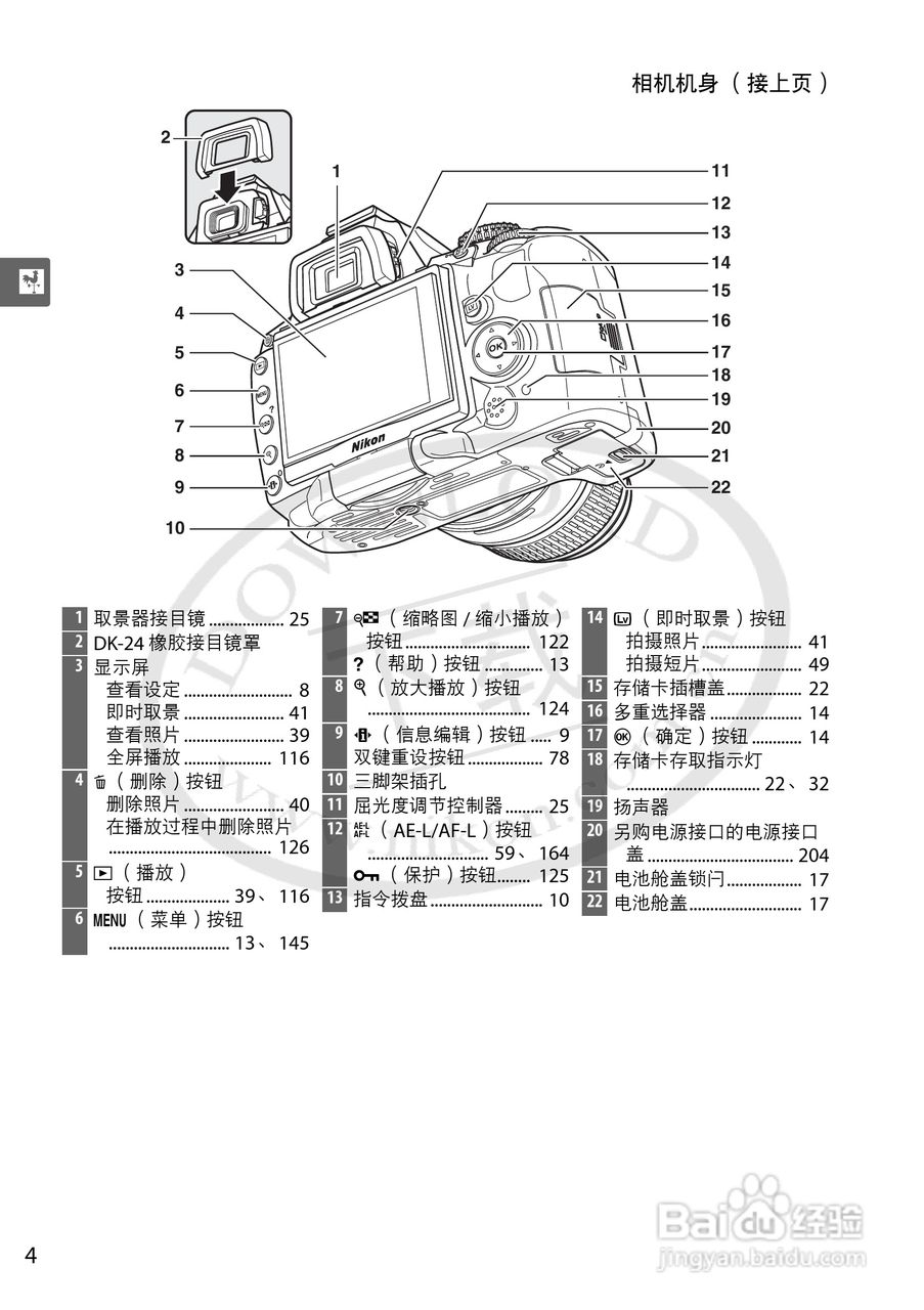尼康D5000数码相机使用说明书:[3]