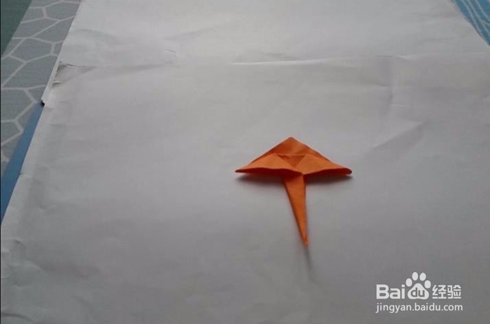简单折纸雨伞的折叠方法