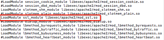 apache服务器开启https访问
