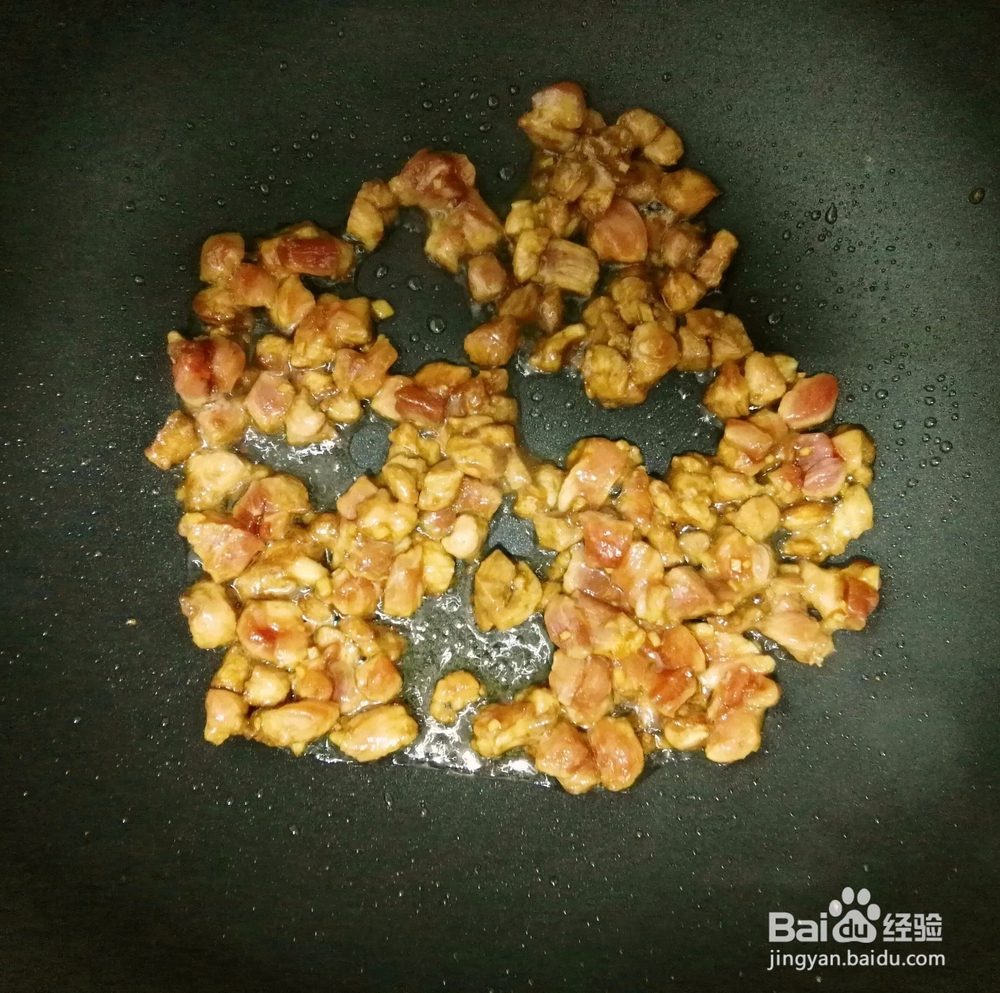 青椒土豆胡萝卜肉丁打卤面