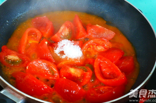 西红柿豌豆炒蛋