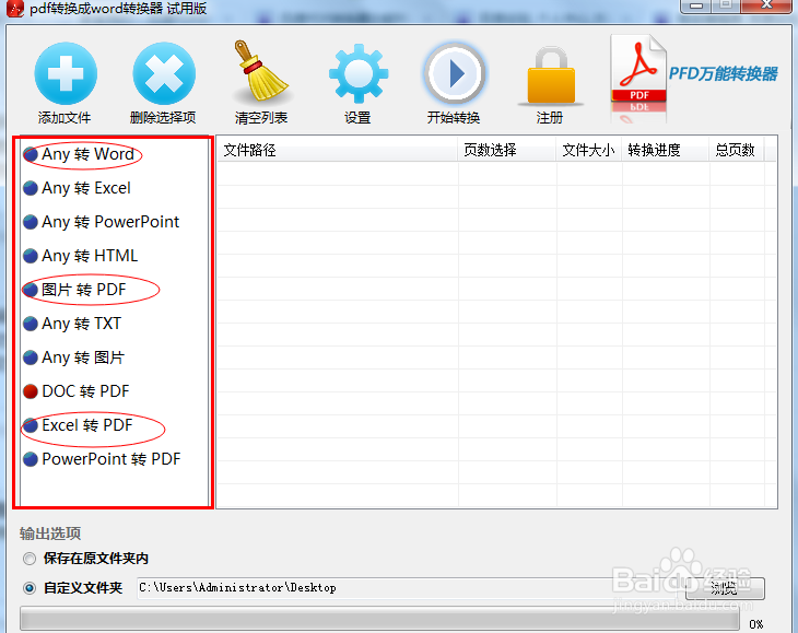 迅捷PDF转换器功能特点