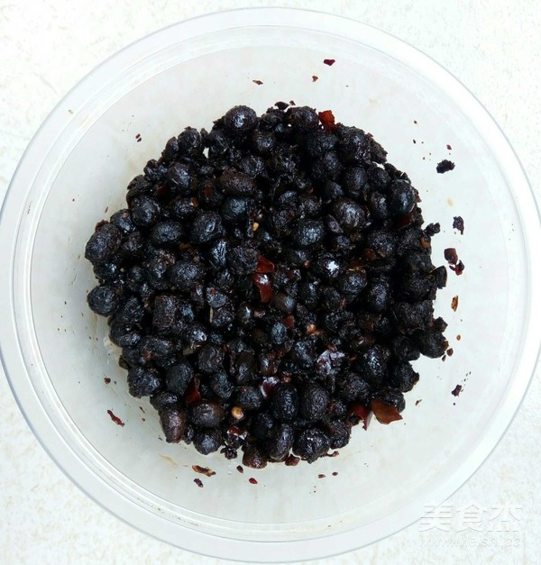 豆豉包菜炒粉条
