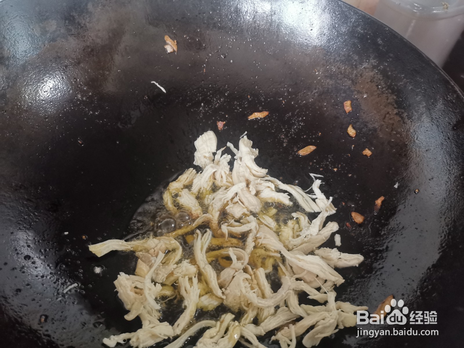鸡胸肉丝炒黄瓜片