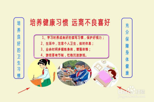 小学生健康手抄报简单制作方法