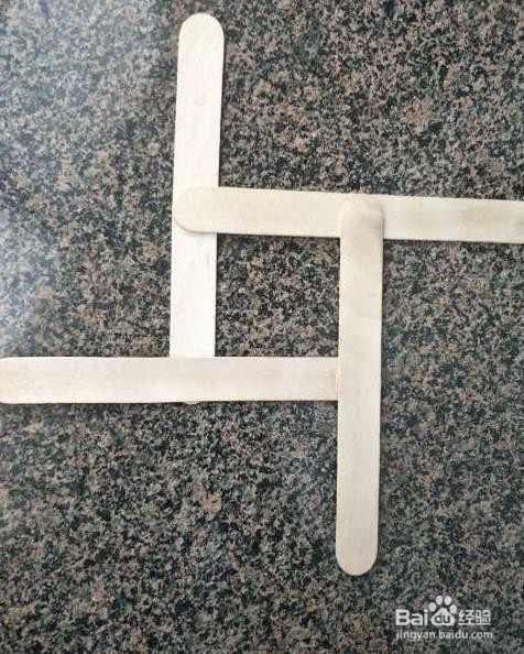 手工制作--雪糕棍吊饰花圃