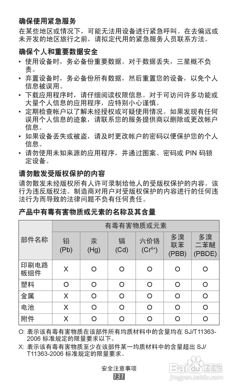 三星 GT-I8250手机说明书:[14]