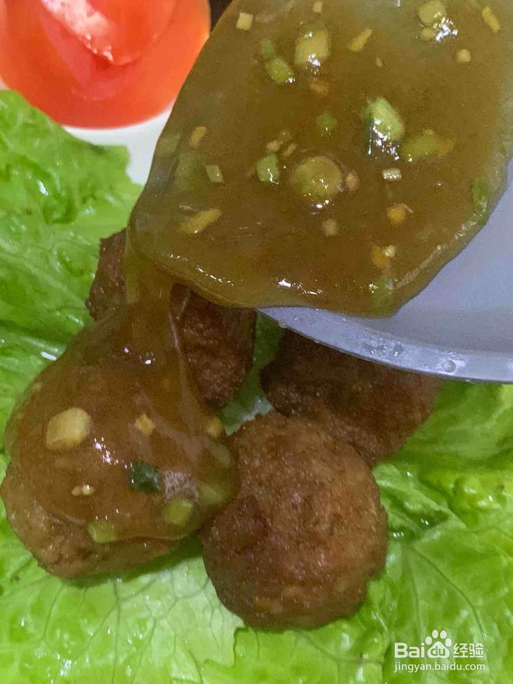 年夜菜推荐~四喜丸子的步骤