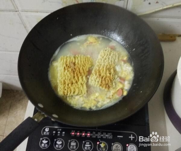 #美食#如何做一人份的鸡蛋面呢?