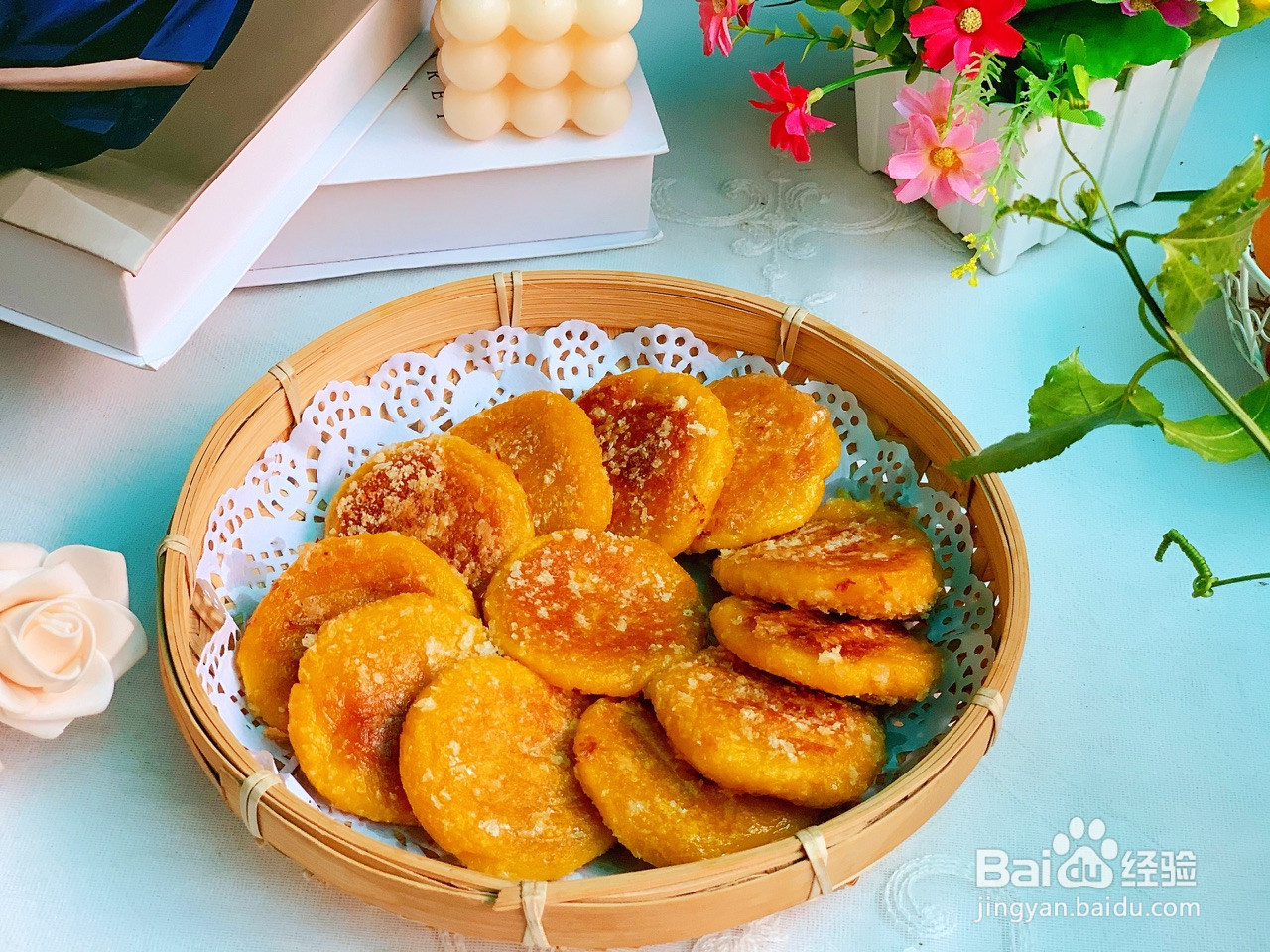 外酥里糯的南瓜饼的做法