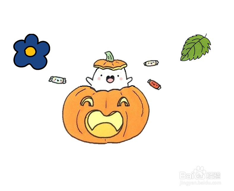 马克笔简笔画可爱人物