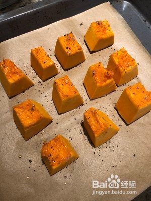 日式烤南瓜的做法