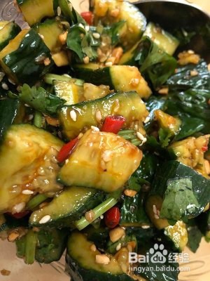 健康养生佳品搅拌莲藕青瓜的做法